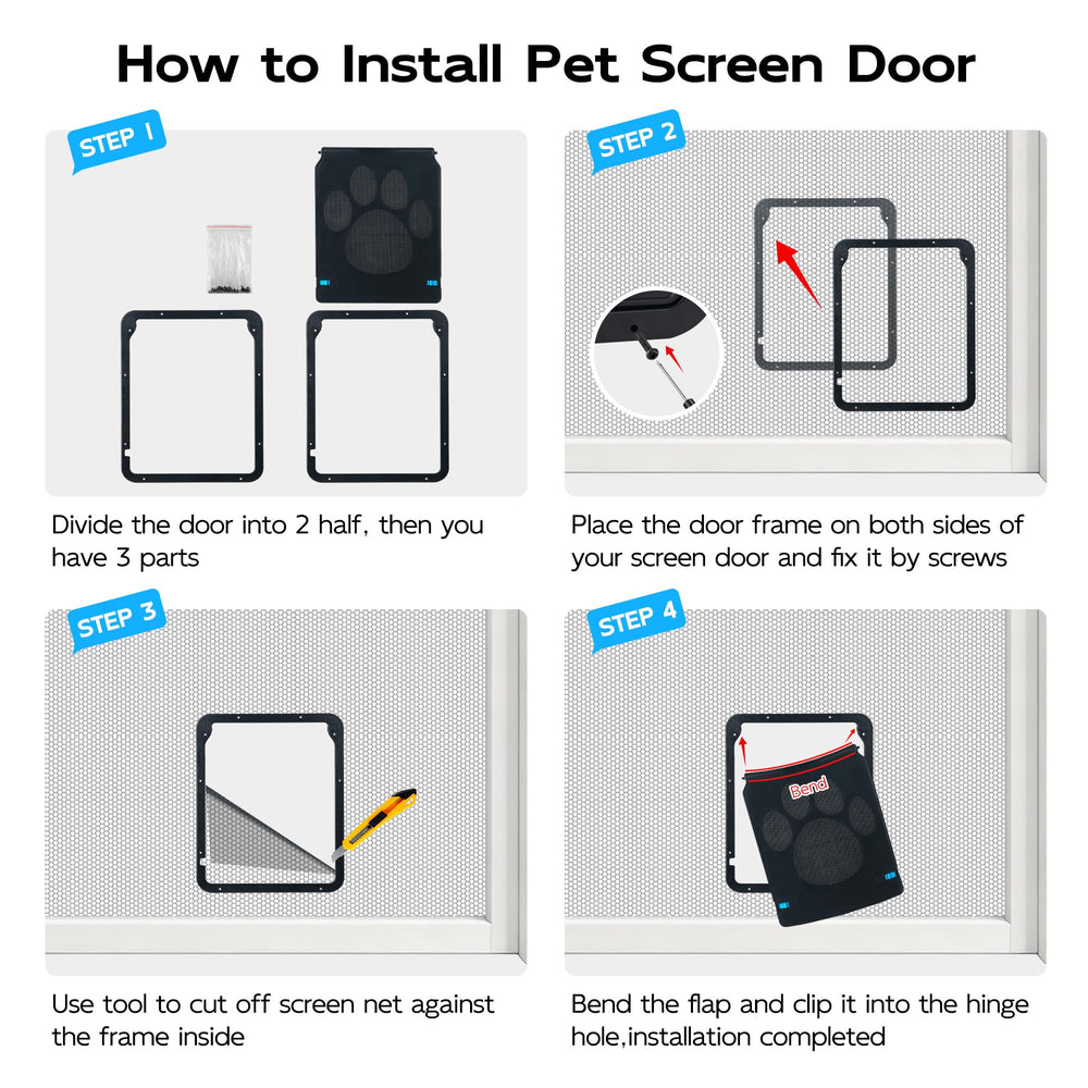 Pet Prime installation tools included for quick mounting.
