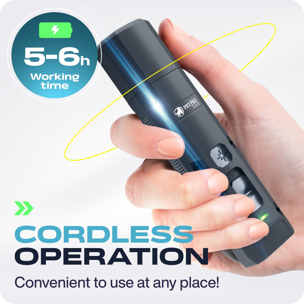 PETPROVED three-port system with diamond heads for versatility across nails.