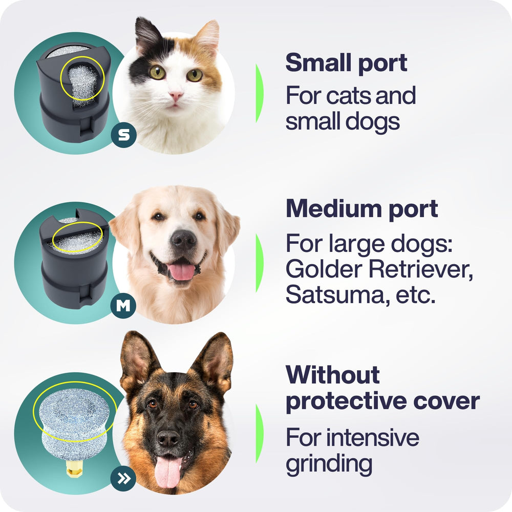 PETPROVED dual-speed settings for delicate and thick nails alike.