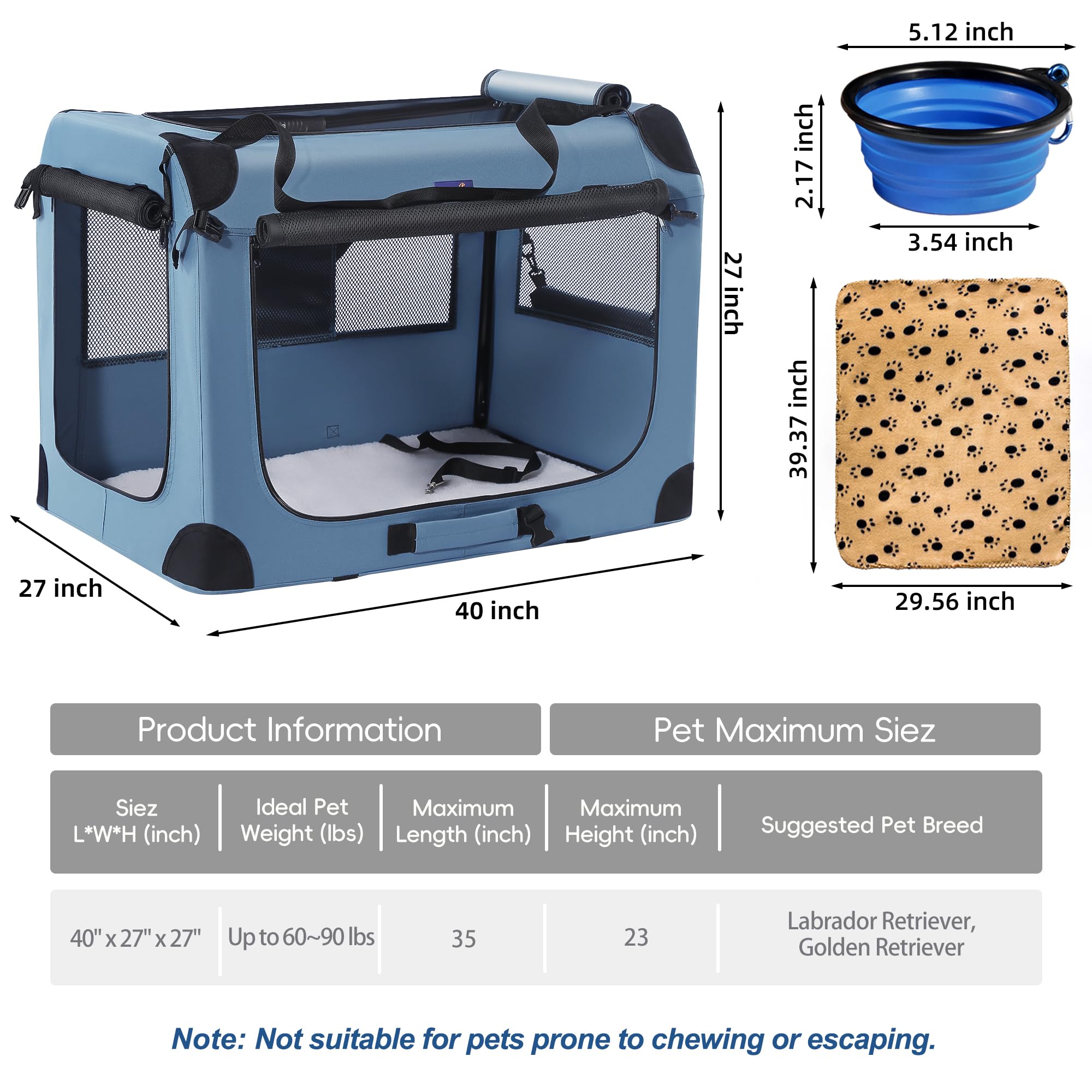 Petprsco quick-assembly crate demonstrating 30-second setup