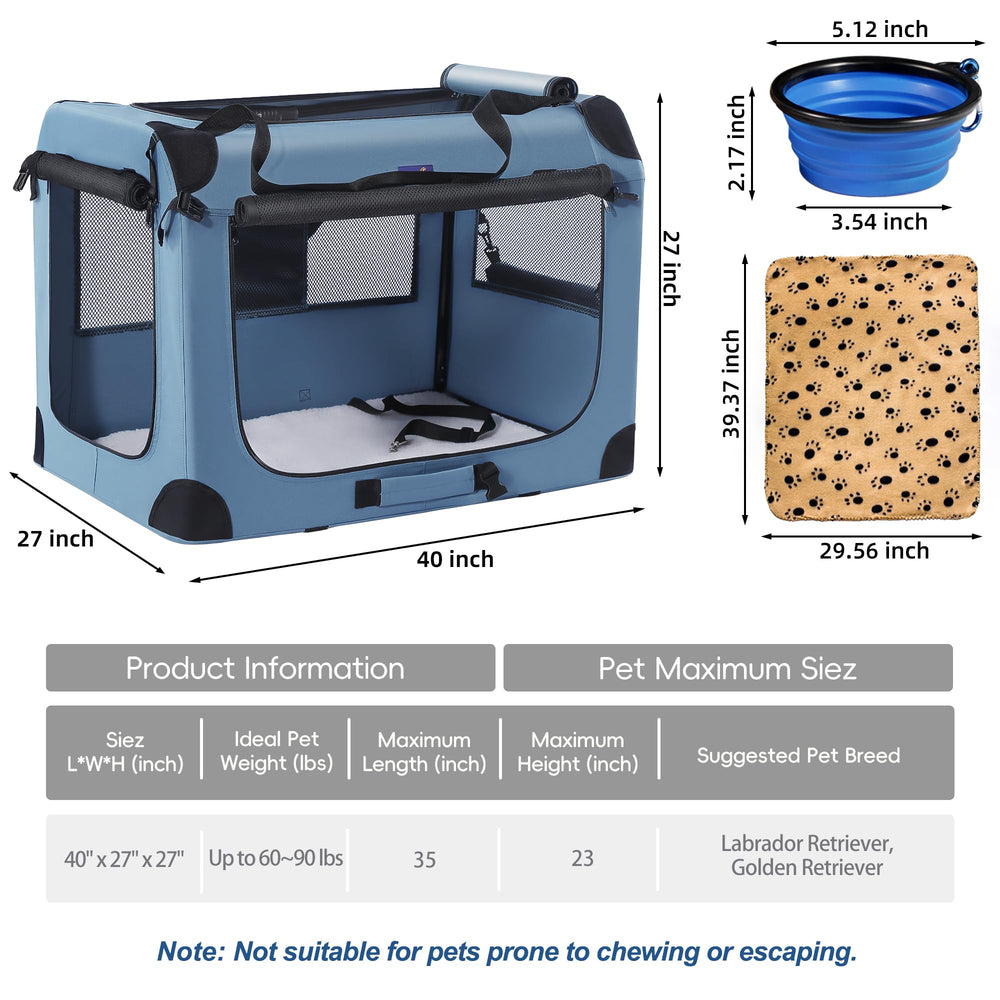 Petprsco quick-assembly crate demonstrating 30-second setup