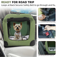 Petprsco four-side mesh boosts airflow and visibility.
