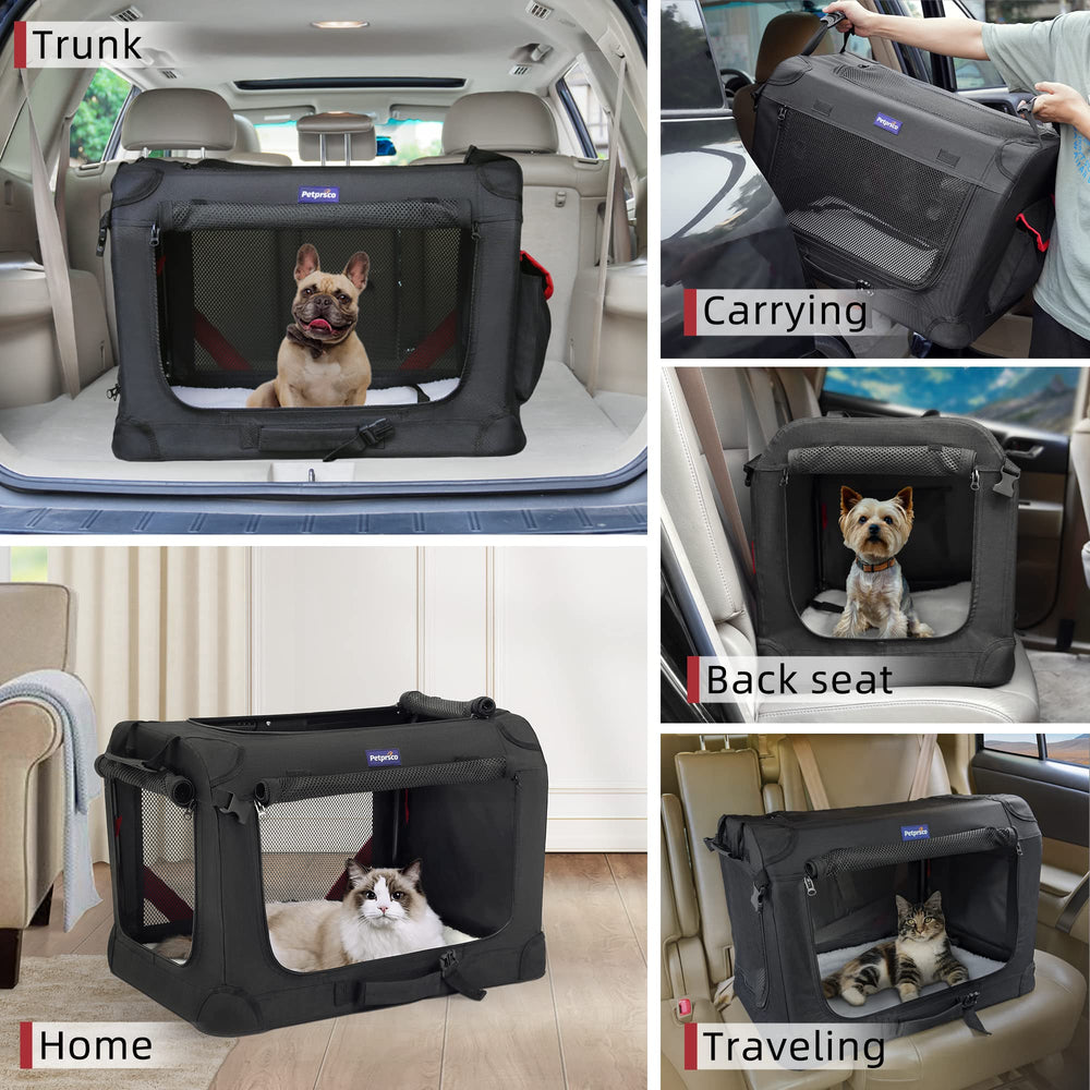 Internal leash and auto-lock zipper improve safety