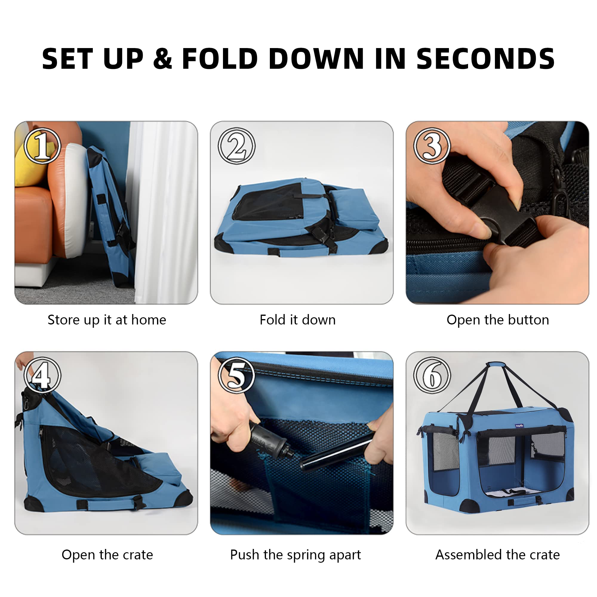 Petprsco removable washable fleece pad for easy cleaning