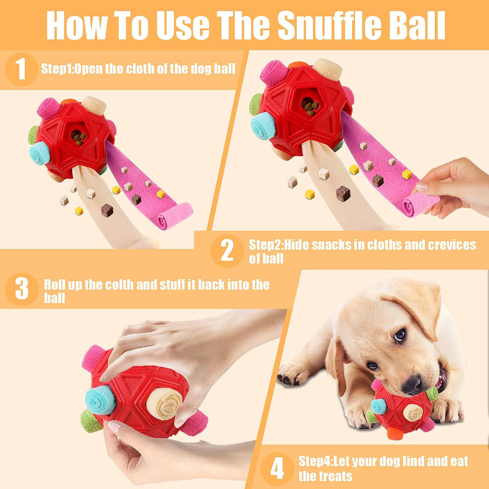 Petration snuffle ball easy to clean and reuse after play