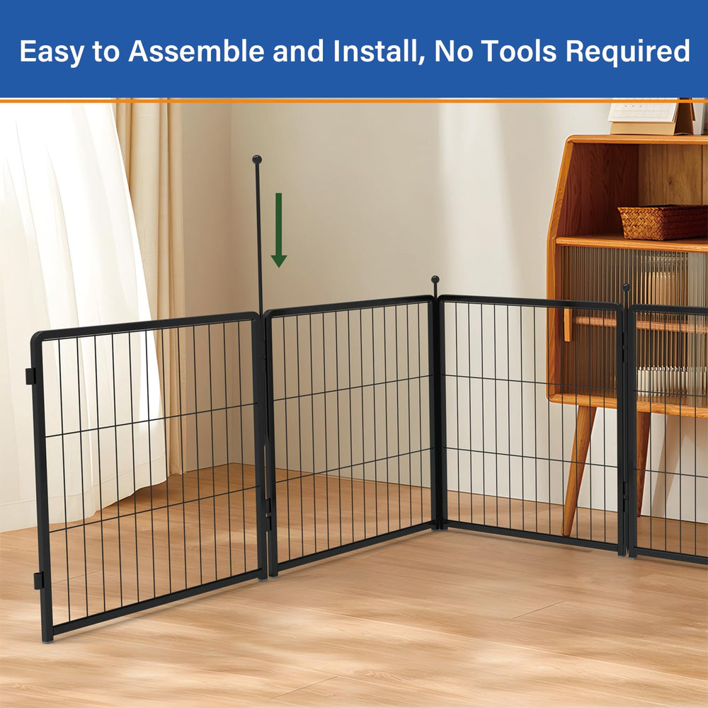 PETREEK playpen setup on patio for versatile use.