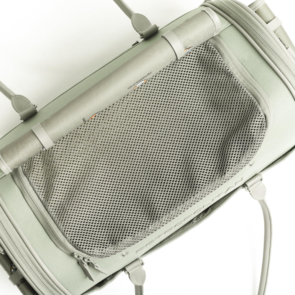 Petropolitan mesh ventilation panels promote airflow during travel