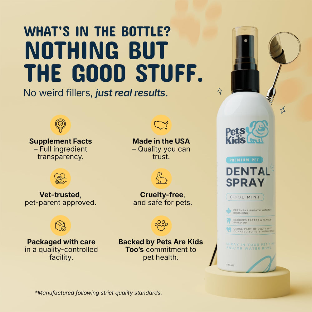 Pets Are Kids Too cat dental spray for feline oral hygiene