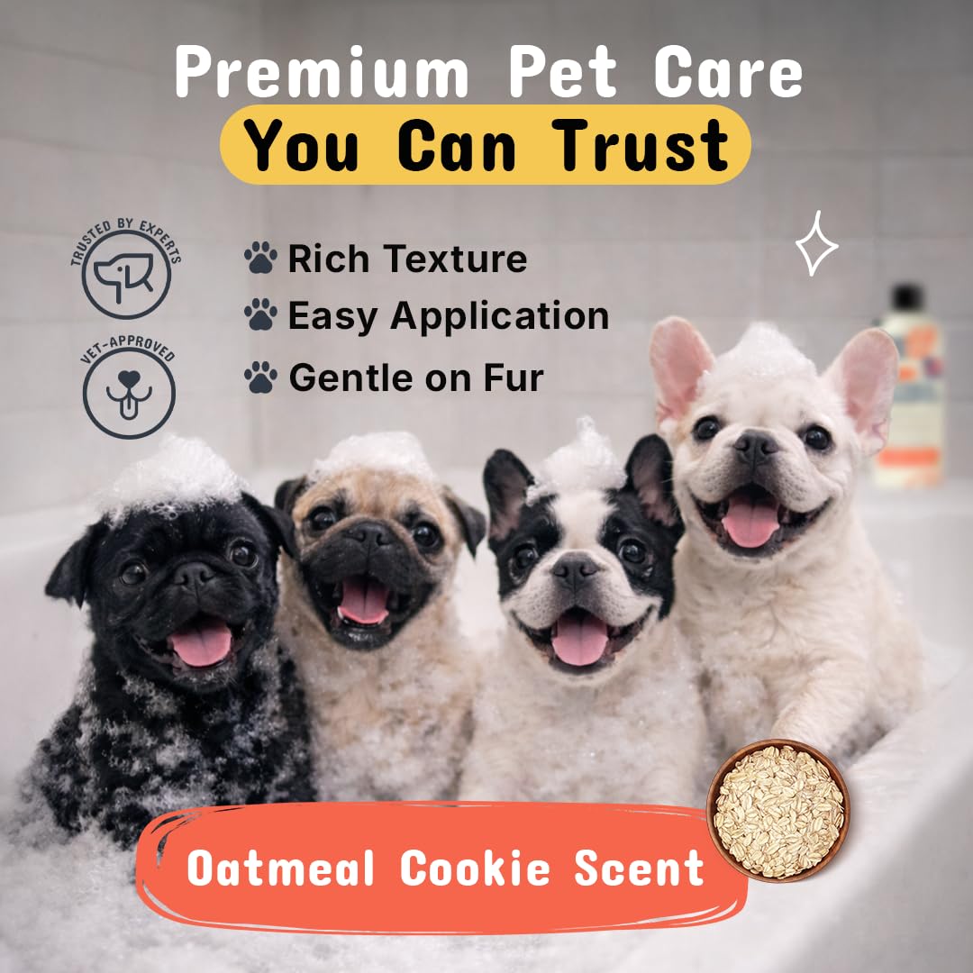 Coconut-based cleanser label from Pets Are Kids Too on bottle.