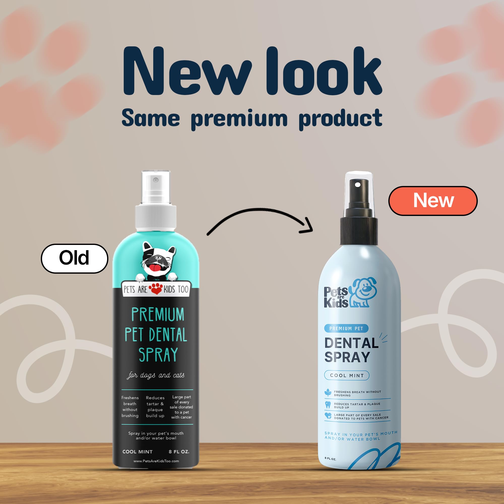 Pets Are Kids Too dog breath spray application for easy use