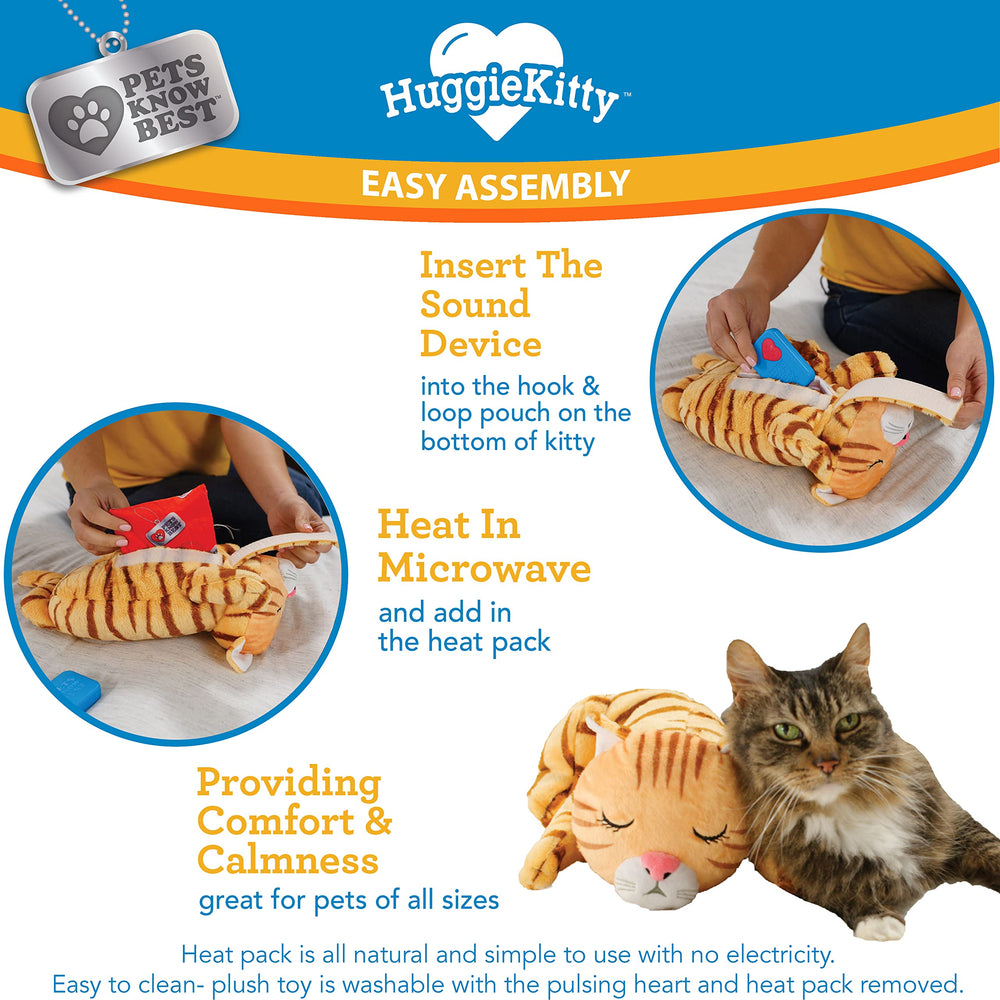 Pets Know Best HuggieKitty hook-and-loop pouch for easy device attachment