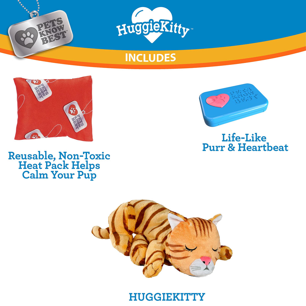 Pets Know Best HuggieKitty closeup texture highlights soft plush fabric