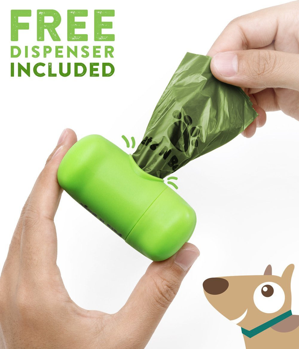 Pets N Bags allergy-free unscented bags ideal for sensitive dogs