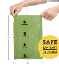 Pets N Bags unscented poop bags ideal for sensitive dogs
