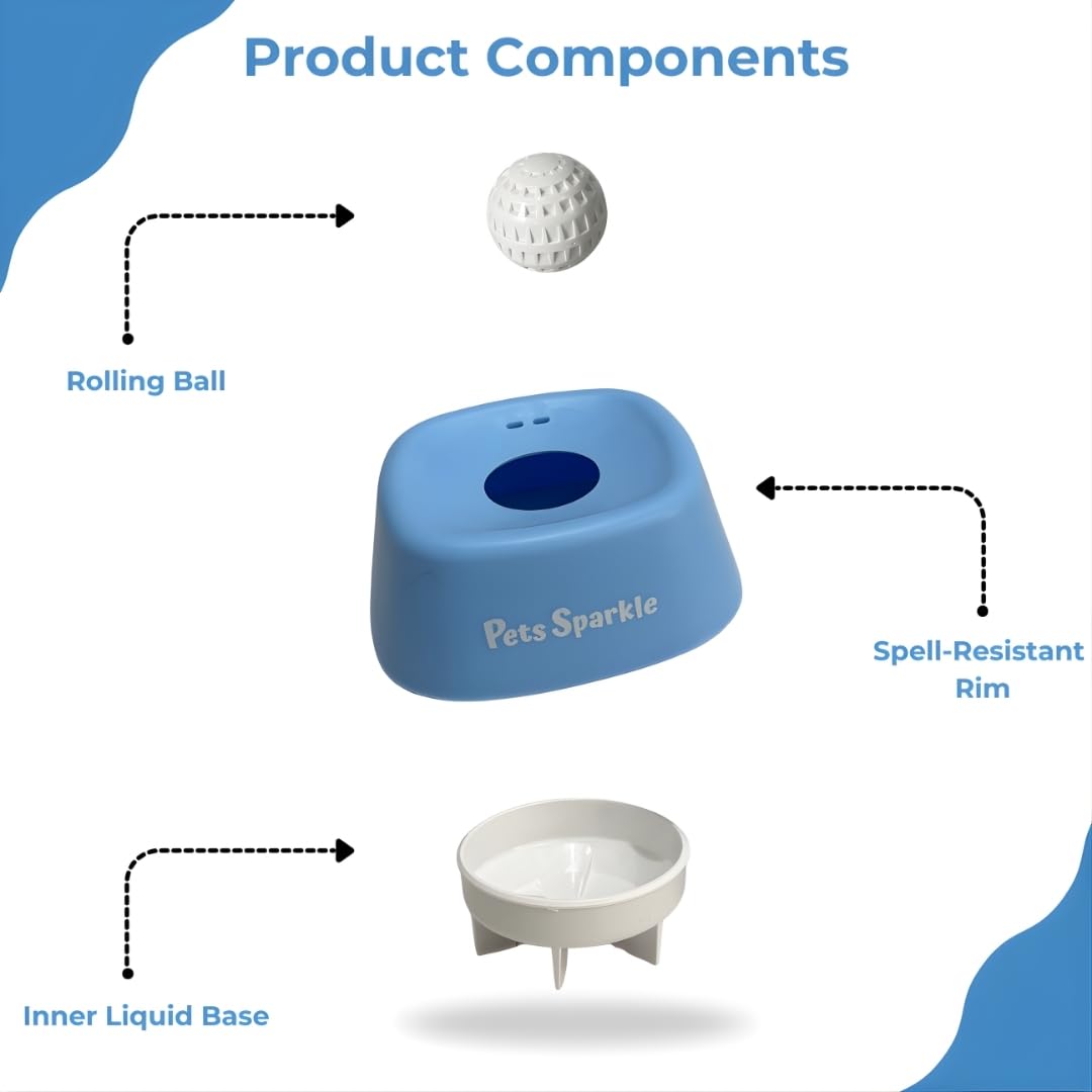 Pets Sparkle floor protection by reducing spills