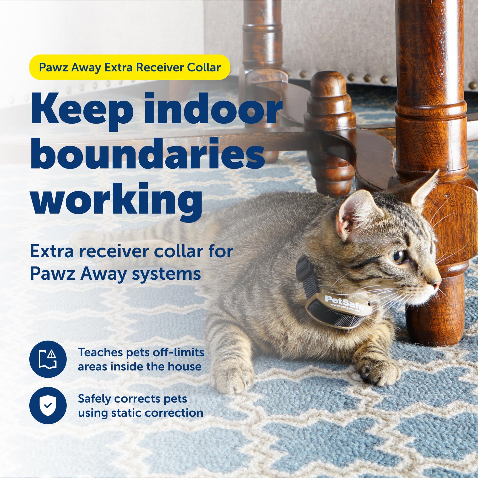 PetSafe barrier system in indoor/outdoor setup demonstrating area control