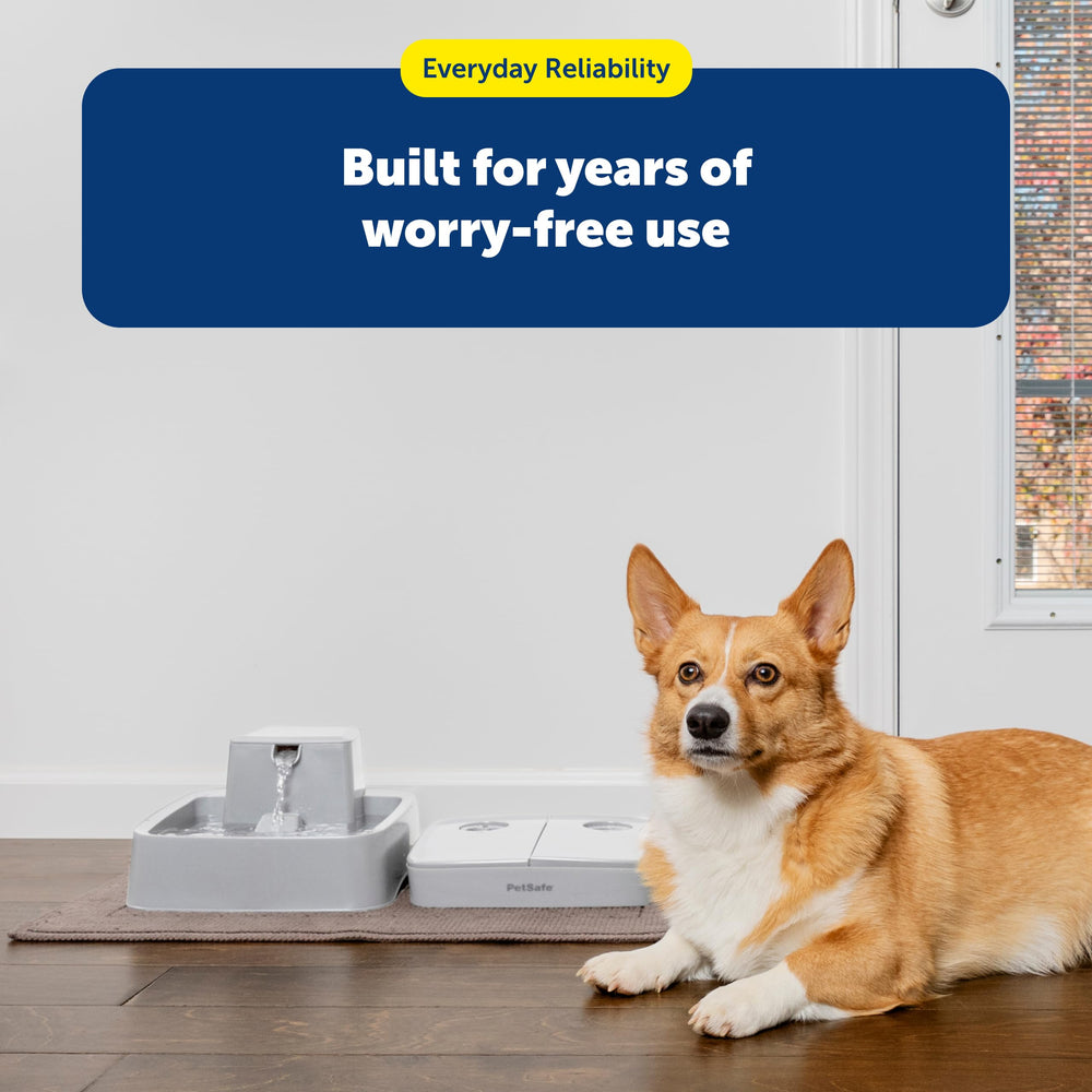 PetSafe compact design fits easily on counters.