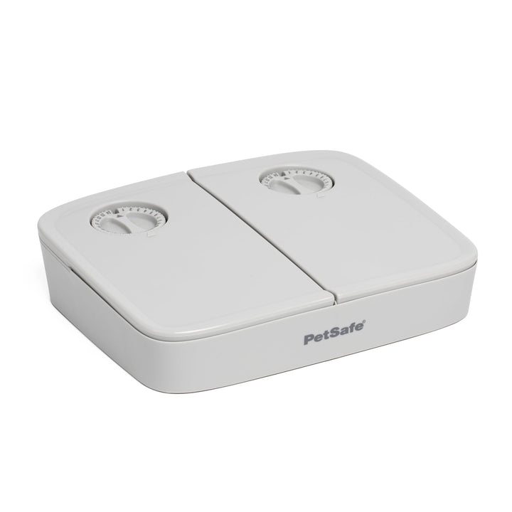 PetSafe Analog 2 Meal Feeder with dial timer for on-time breakfasts.