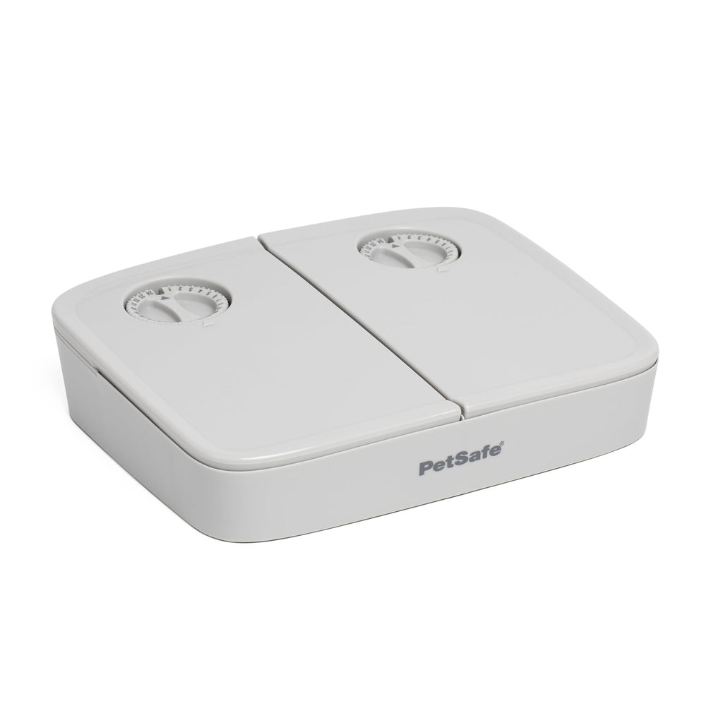 PetSafe Analog 2 Meal Feeder with dial timer for on-time breakfasts.