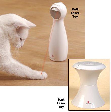 PetSafe Bolt indoor-use toy provides safe enrichment for curious cats.