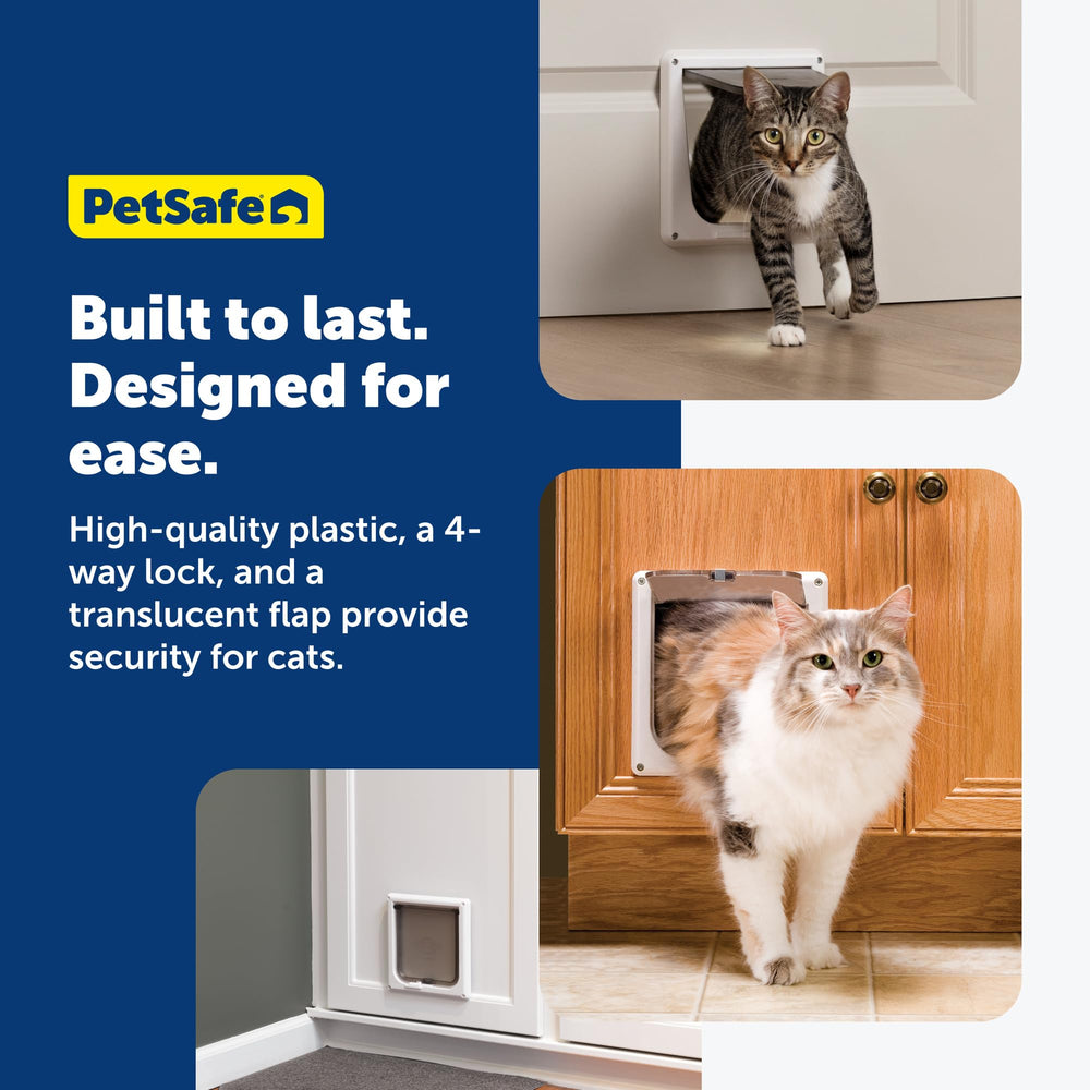 PetSafe built-in door lock supports four-way control
