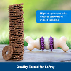 PetSafe Busy Buddy Treat Ring resealable bag preserves freshness between uses.