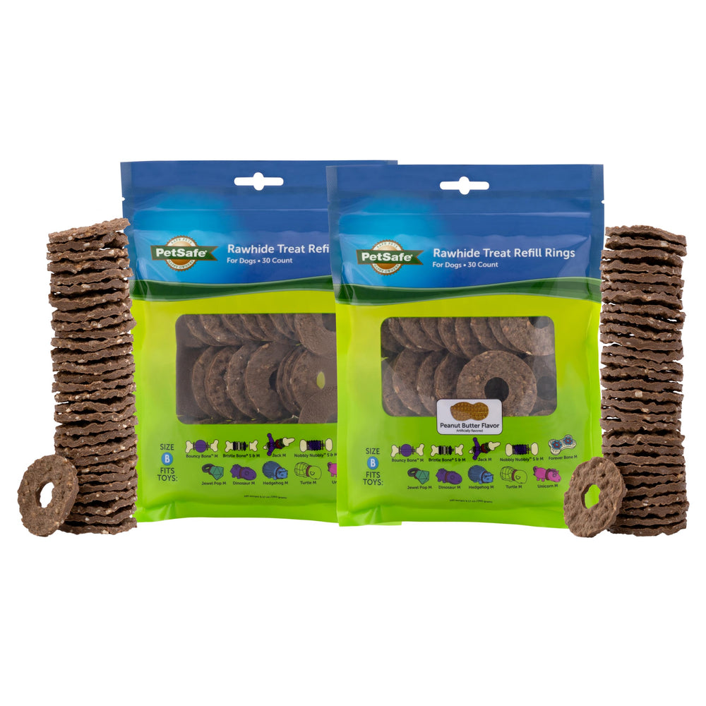 PetSafe Busy Buddy treat rings variety pack enhances playtime and training