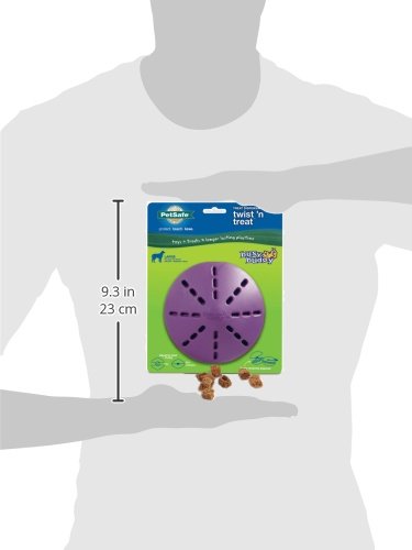 PetSafe Busy Buddy Twist 'n Treat large interior treat meter visible for random dispensing.