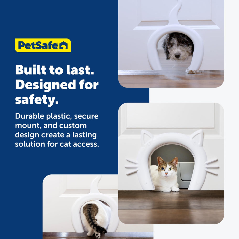 PetSafe Cat Corridor enables cat access between rooms while dog access stays blocked.