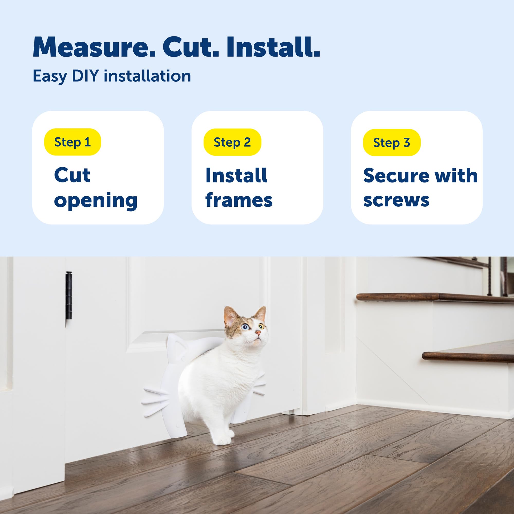 PetSafe Cat Corridor helps keep litter and food areas dog-free.