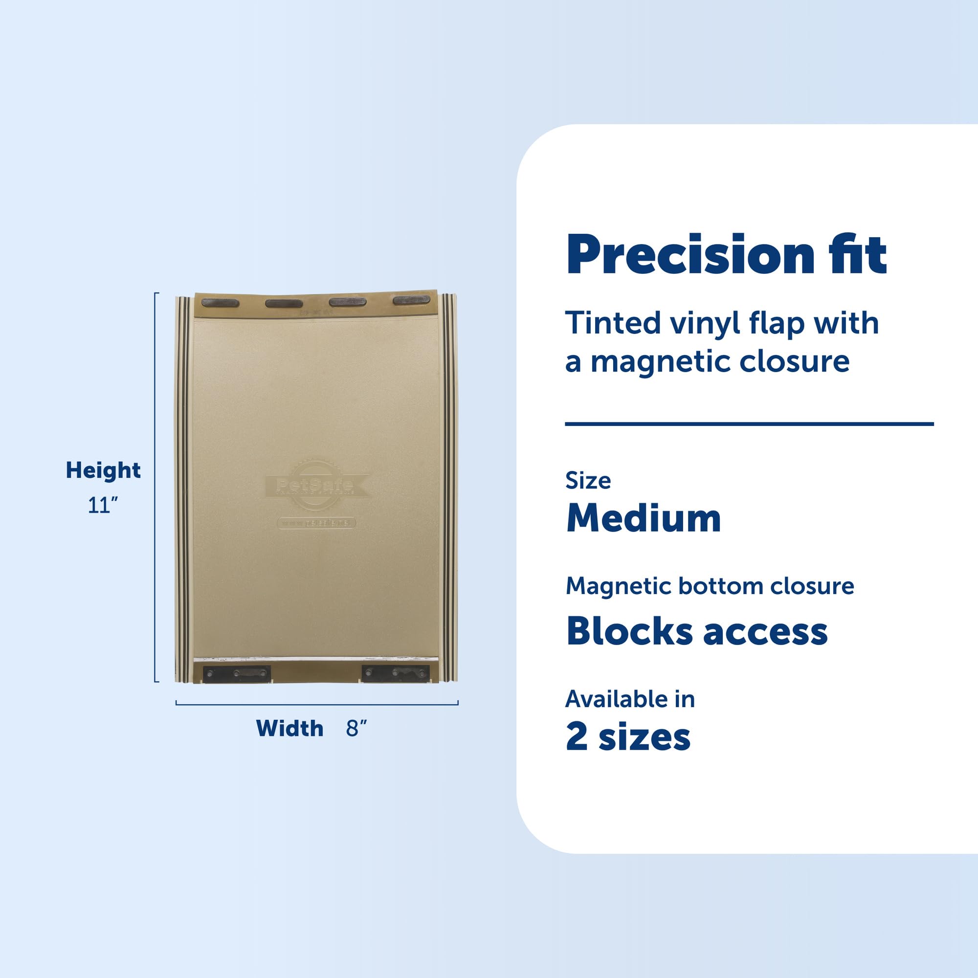 PetSafe Classic Replacement Flap Medium in tinted vinyl for privacy and visibility control