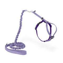 PetSafe Come With Me Kitty Harness in lilac, front view, comfortable outdoor fit.