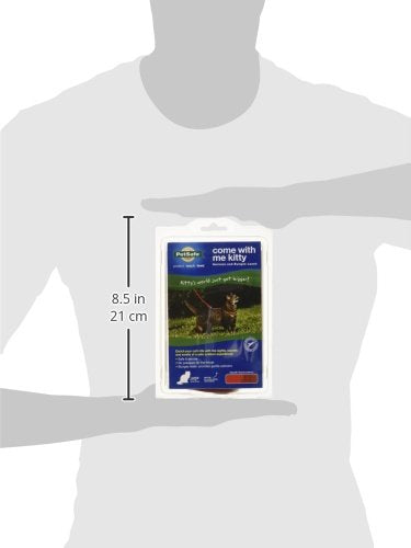 PetSafe harness demonstrates shoulder-strap control for comfortable handling of a cat.