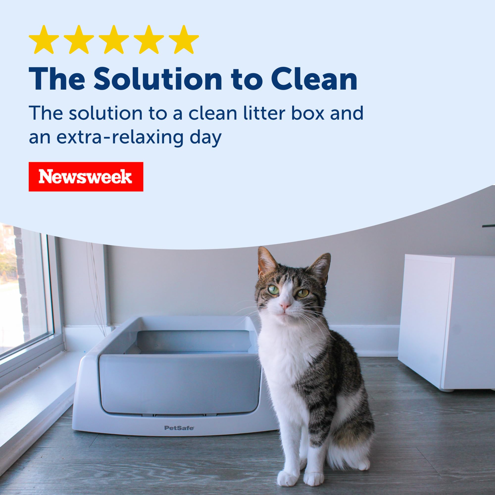 Petsafe-compatible-scoopfree-crystal-box: seamless integration with self-cleaning boxes.