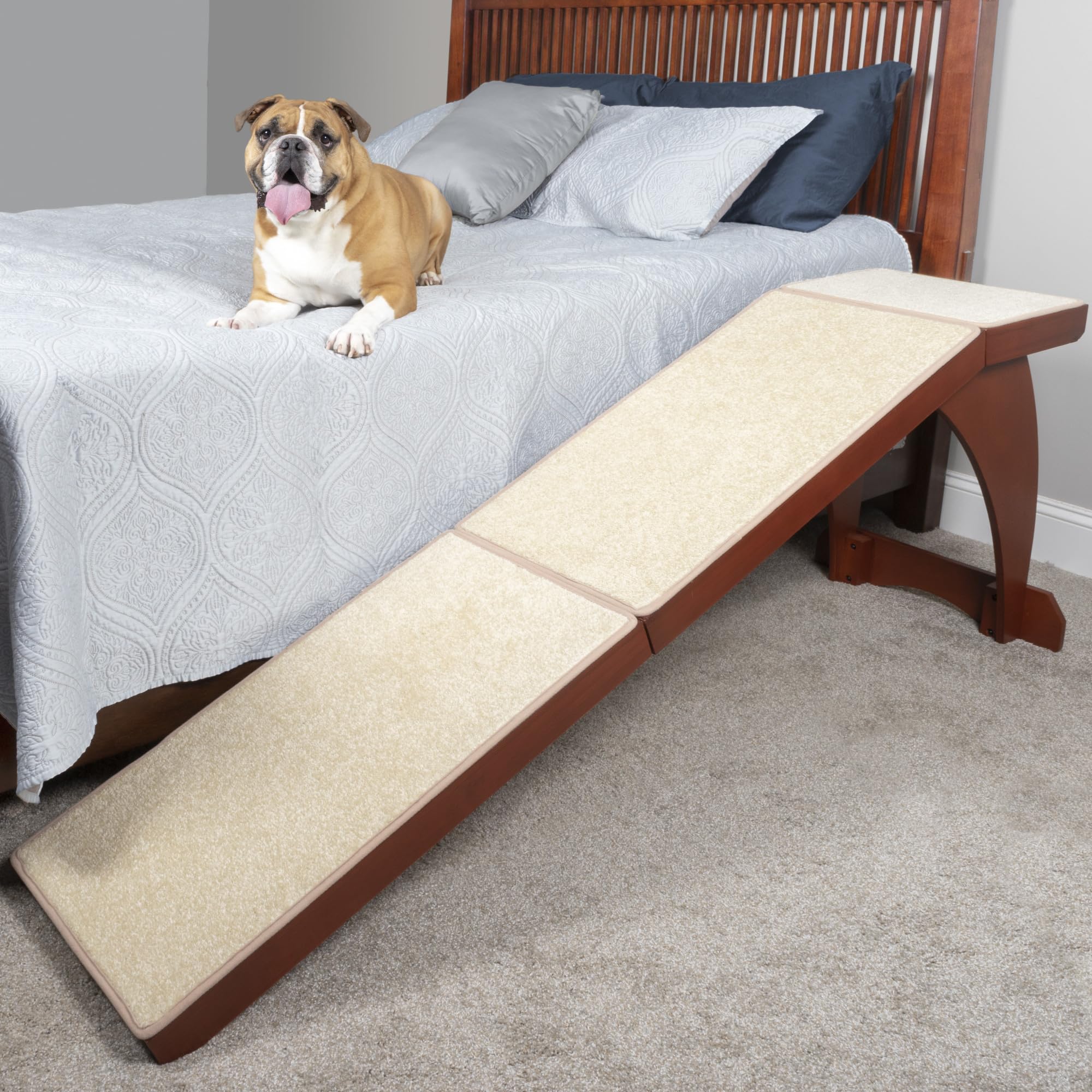 PetSafe CozyUp Bed Ramp arrives fully assembled for instant use.