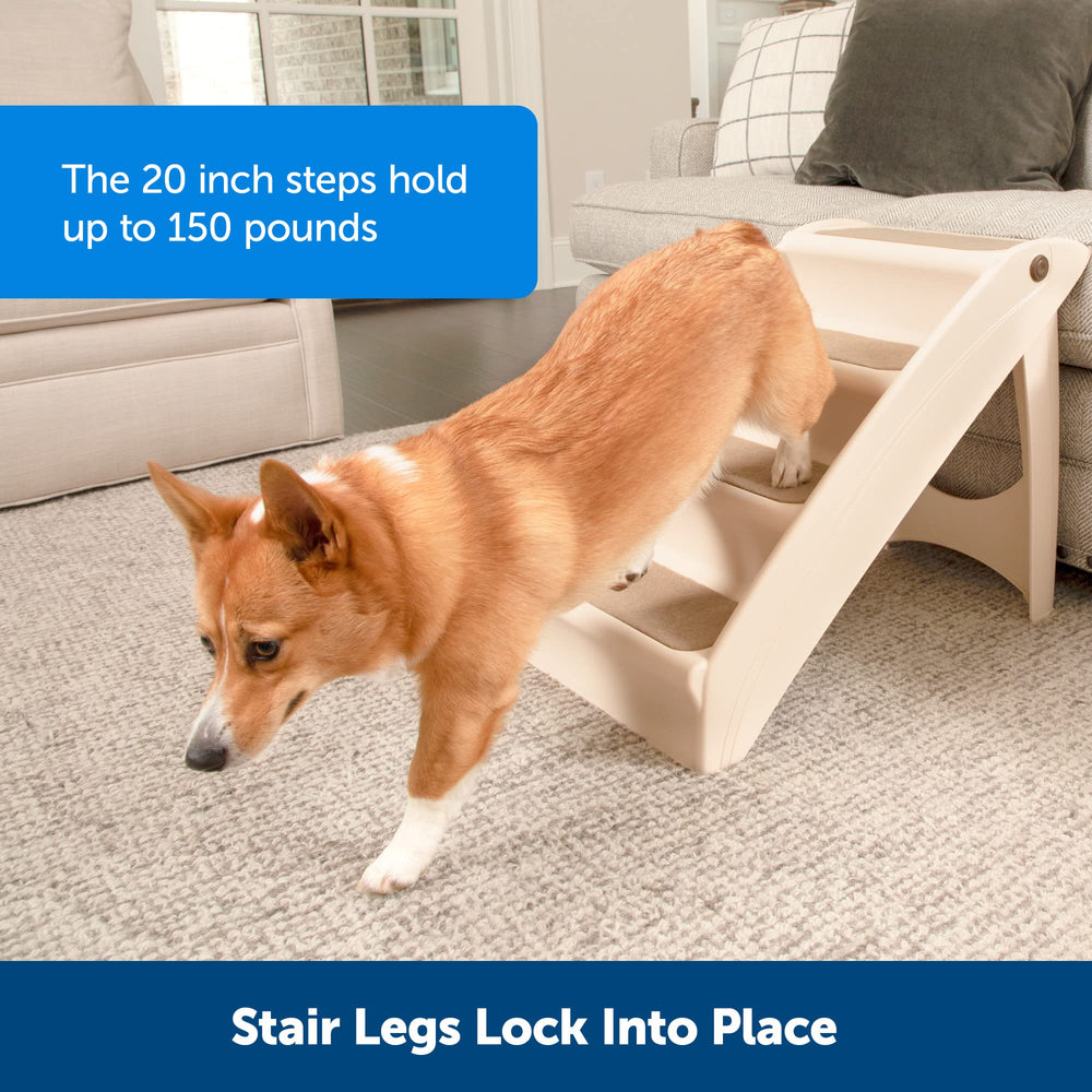 PetSafe CozyUp fabric treads are replaceable to refresh grip.