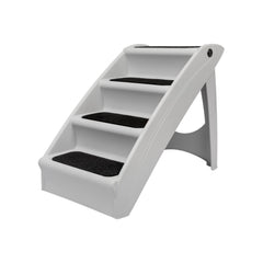 PetSafe CozyUp folding stairs provide easier couch access and pet confidence.