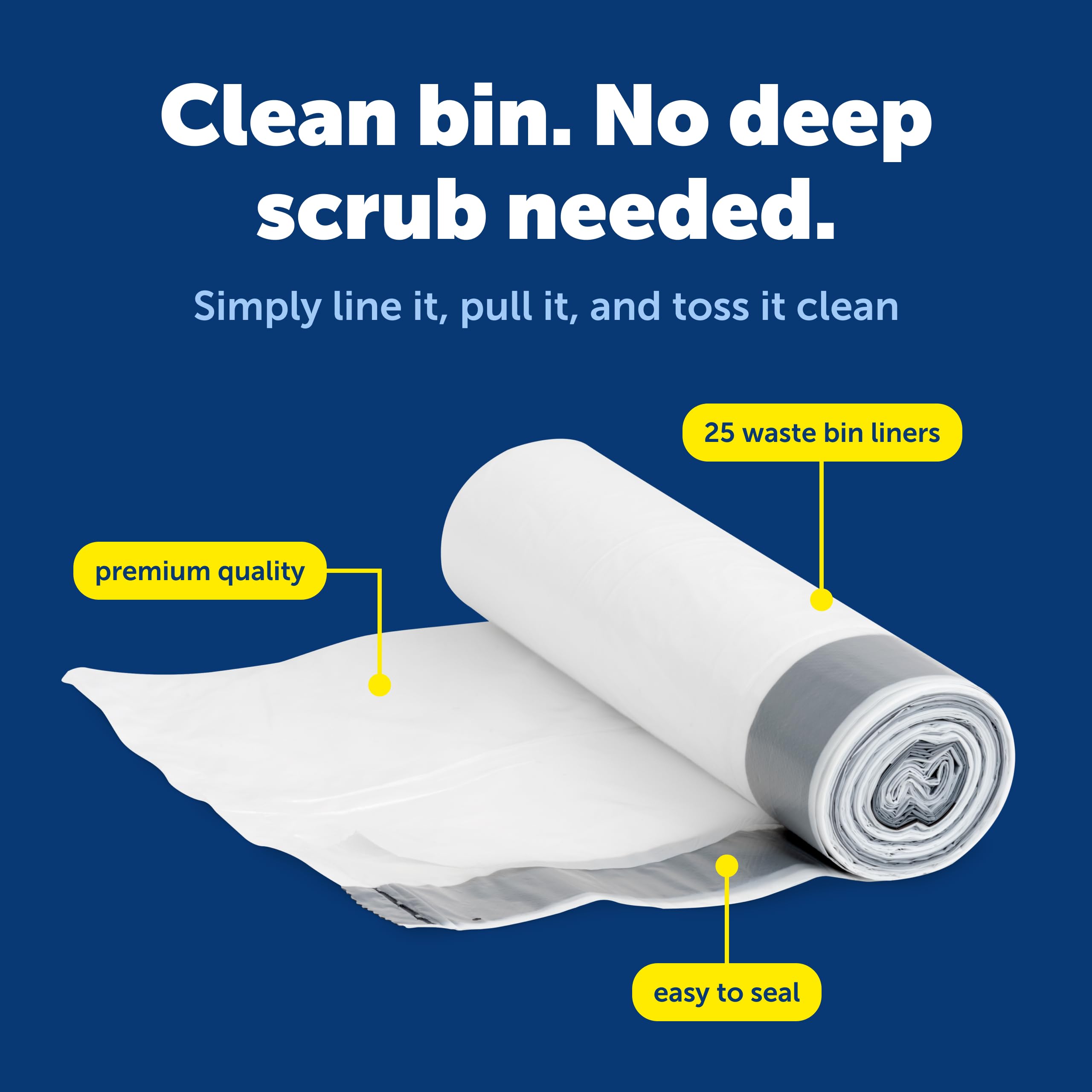 PetSafe disposable liner simplifies maintenance and helps keep the litter area fresh.