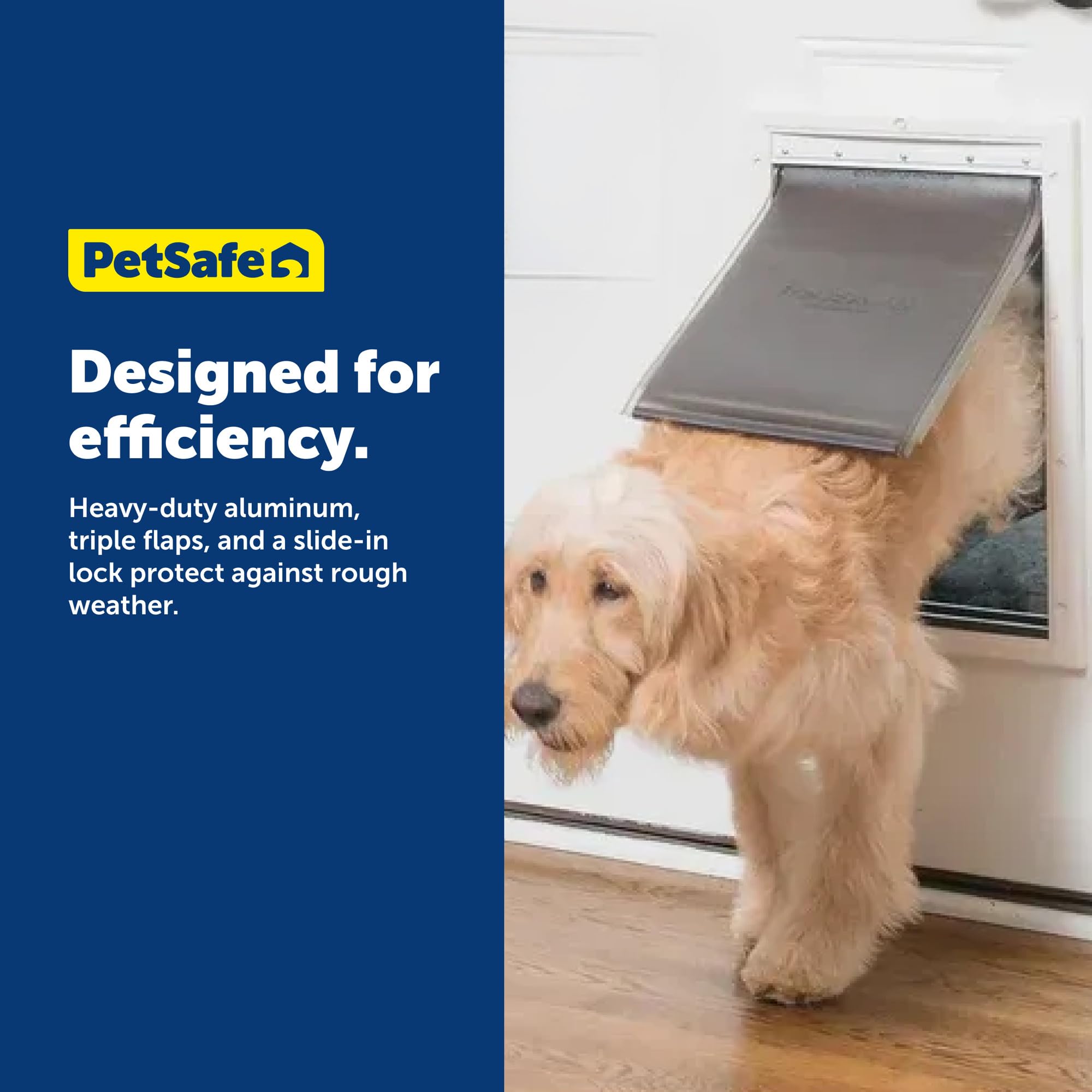PetSafe DIY installation in standard doors enables easy home setup