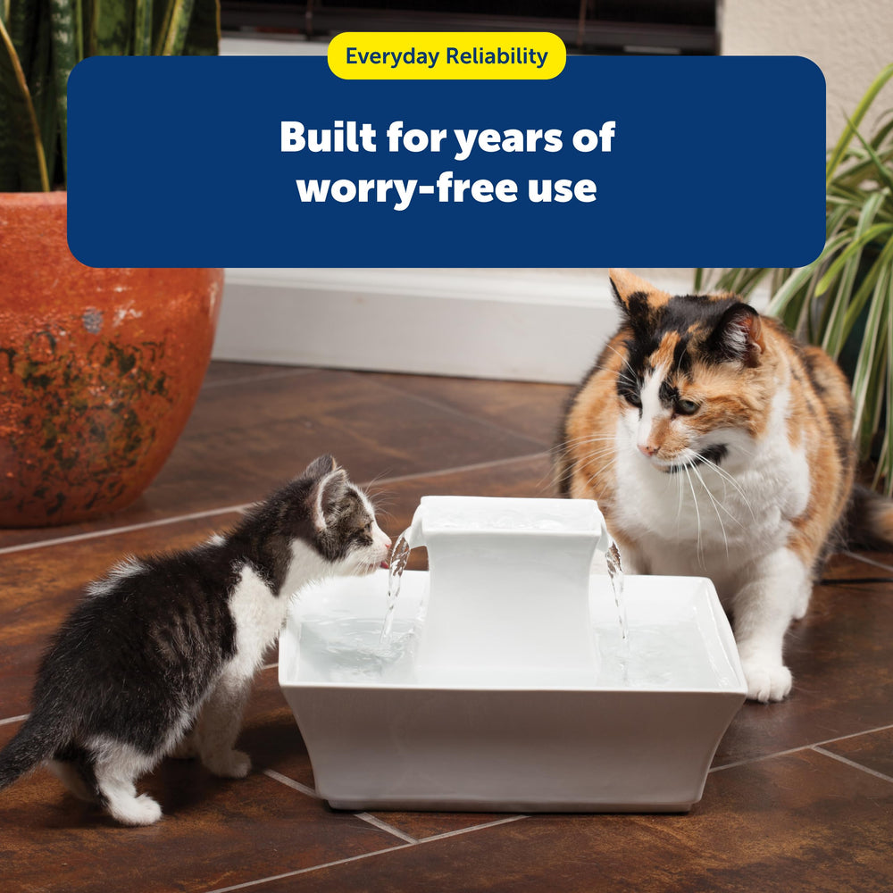 PetSafe Drinkwell Pagoda dishwasher-safe parts simplify cleaning maintenance