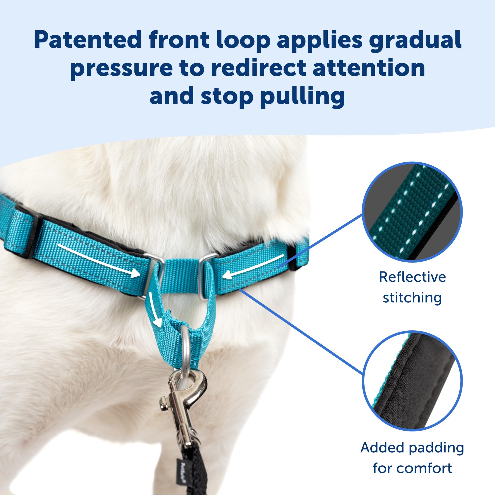 PetSafe Easy Walk Deluxe front chest attachment designed for training support