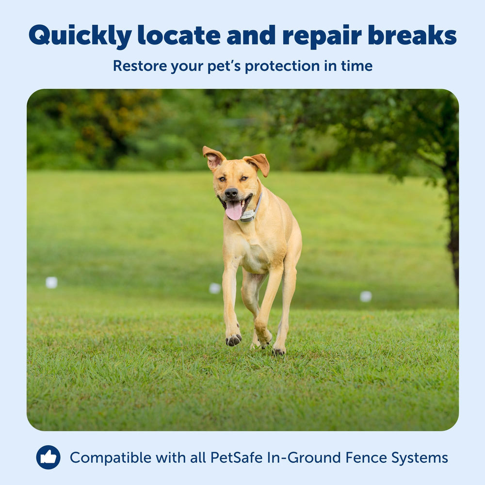 PetSafe expandable locator unit with adjustable volume helps hear tones clearly.