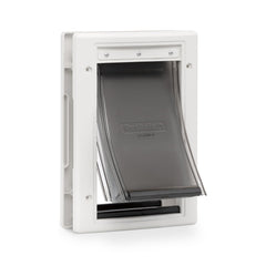 PetSafe Extreme Weather door exterior view with paintable frame blending with home decor