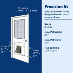 PetSafe Freedom sliding closing panel controls outdoor access