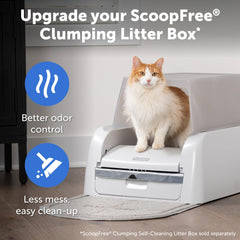 PetSafe front-entry privacy hood keeps litter contained and odors in