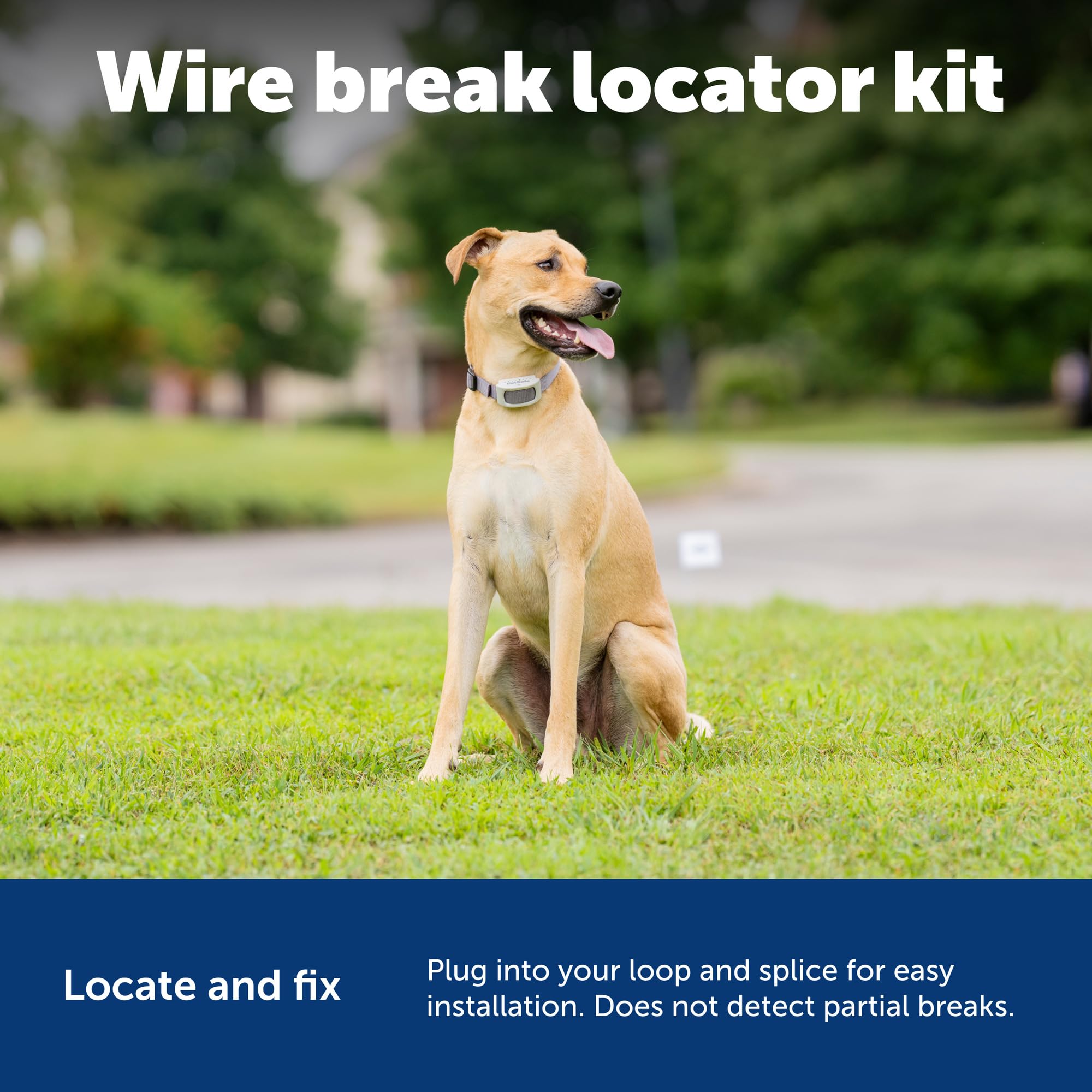PetSafe gel-filled capsule included to secure wire connections during repairs.