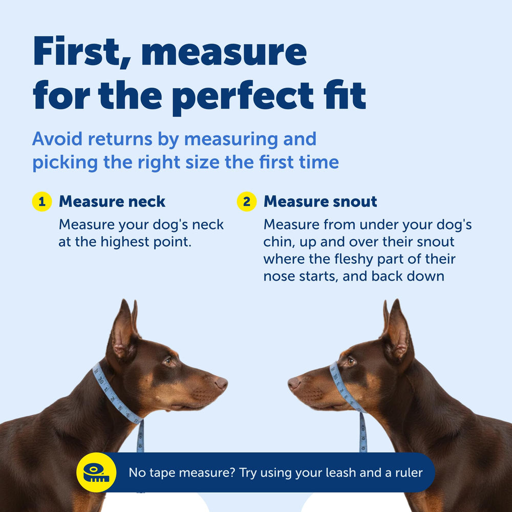 PetSafe Gentle Leader adjustable nose loop highlights easy size customization.