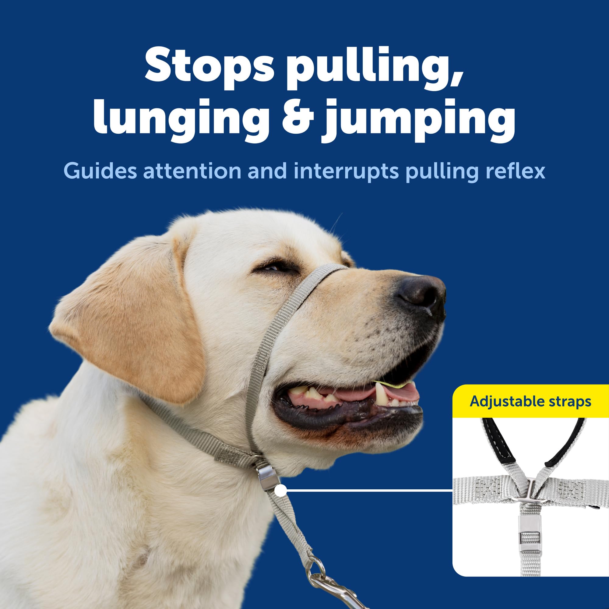 PetSafe Gentle Leader headcollar padded nose loop reduces pressure on snout