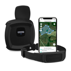 PetSafe Guardian GPS fence setup shows wireless boundary creation for a customizable yard.