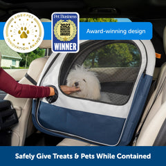 PetSafe Happy Ride collapsible frame for compact storage after trips